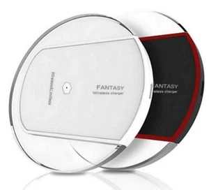 15w QI WIRELESS CHARGER CHARGING PAD RECEIVER FOR ALL WIRELESS ENABLED PHONES - Picture 1 of 7