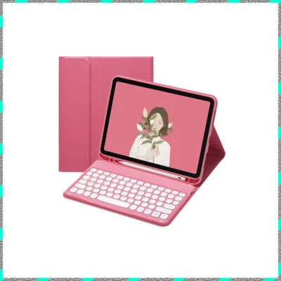 For IPad 2022 10th(10.9inches)Wireless Bluetooth keyboard protective case mute - Image 1 of 4