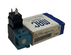 MAC VALVES 113B-110JM / 113B110JM SOLENOID VALVE 3-WAY 110-120VAC 50/60Hz NSMP - Picture 1 of 4