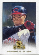 2002 Donruss Diamond Kings Sample Gold #086 Cincinnati Reds