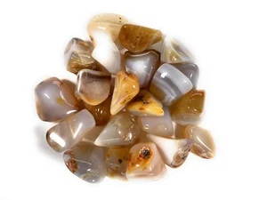 10 piezas piedras de ágata con bandas caídas de Madagascar - 0,75"" a 1,5"" Avg." - Imagen 1 de 1