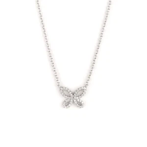 Pure 925 Sterling Silver Beautiful & Stylish Ever Butterfly Pendant For Girls - Picture 1 of 5
