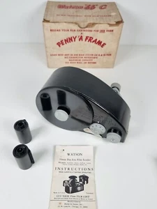 Vintage Watson (USA) 66C Penny' A Frame Day-Lite 35 mm caricatore pellicola in scatola - Foto 1 di 23
