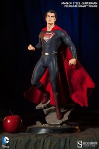 SIDESHOW SUPERMAN MAN OF STEEL PREMIUM FORMAT 1/4 SCALE STATUE FIGURE DC COMICS 