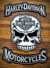 Harley Davidson Motorcycles Biker Skull Biker Patches for jacket and vest...