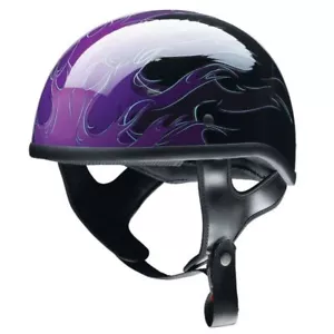Z1R CC Beanie Hellfire Half Face Street Motorcycle Helmet - Pick Size & Color - Picture 1 of 18