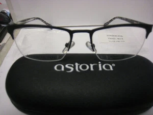 London Fog  THAD in BLUE  sz  53-18-140 mm DEMO Eyeglass Frame & Generic Case - Picture 1 of 5