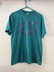 Camiseta grande 1990 Universal Studios Florida Flintstone Jetson Hannah Barbara - Imagen 1 de 4