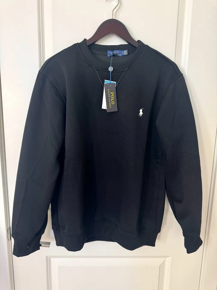 Polo Ralph Lauren Hombre Sudadera NEGRO GRANDE Foto 1 de 4