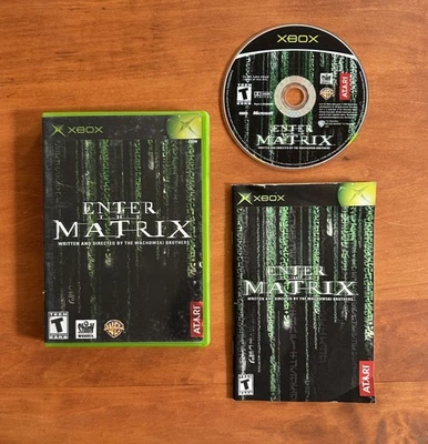 Enter The Matrix (Original OG Xbox) VGC CIB Complete & Tested - Ships Fast - Image 1 of 4