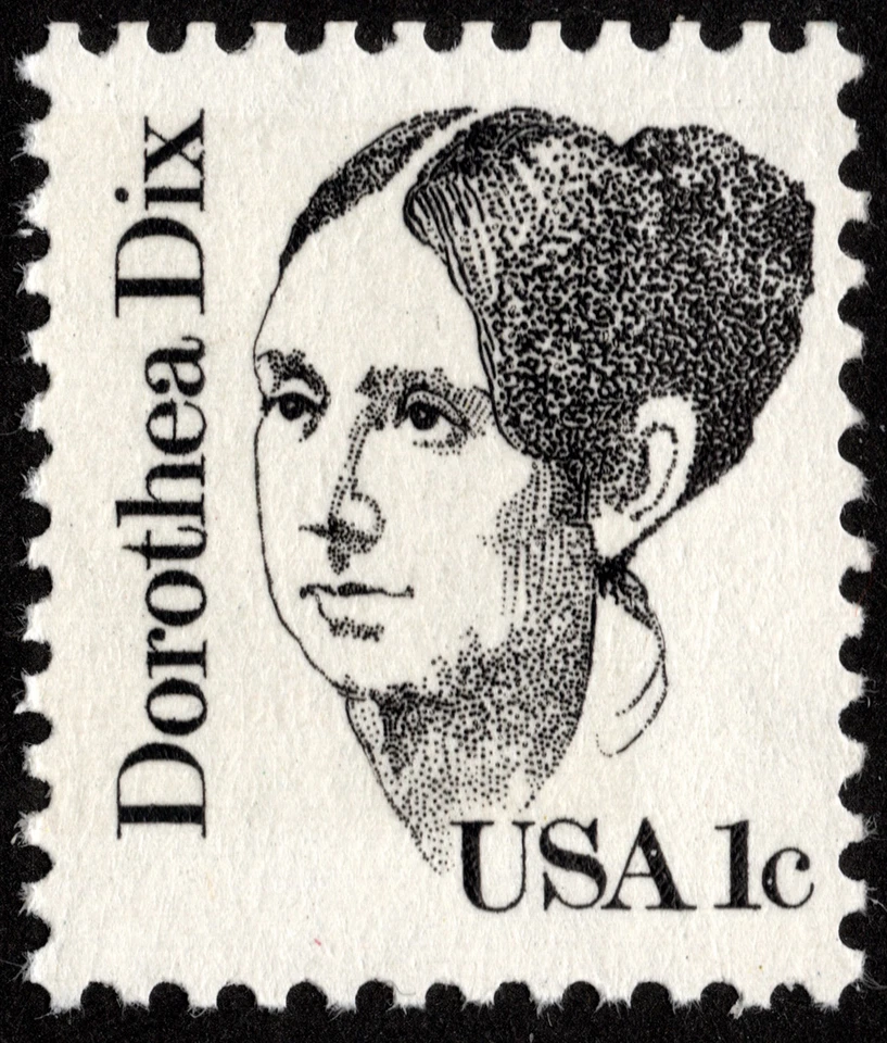 US Stamp Scott #1844 Mint NH 1 Cent Dorthea Dix Great Americans Definitive Issue - Image 1 of 1