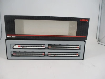 Märklin Track Z 87456 Swiss Express Train Car Set 4 Pieces of SBB in Original Packaging - Image 1 of 4