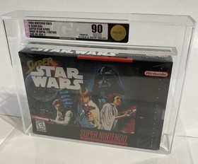 Super Star Wars SNES Super Nintendo Game VGA 90 Sealed FREE USA shipping
