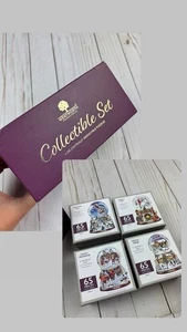 Wentworth Set da Collezione Mappamondi di Neve Festivi Set di 4 Puzzle Puzzle in Legno - Foto 1 di 4