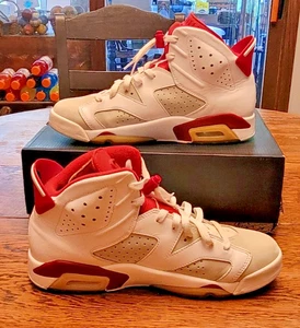 Nike Mens Air Jordan 6 384664-113 White Basketball Shoes Sneakers Size 10.5 - Picture 1 of 16