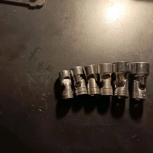 Juego de enchufes giratorios Snap On SAE 3/8" Dr 3/8"-3/4" 6pt - Imagen 1 de 4