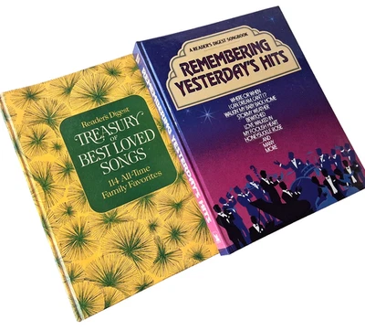 Cancioneros READER'S DIGEST - Best Loved Songs '72 & Yesterday's Hits '86 Lote de 2 Foto 1 de 4