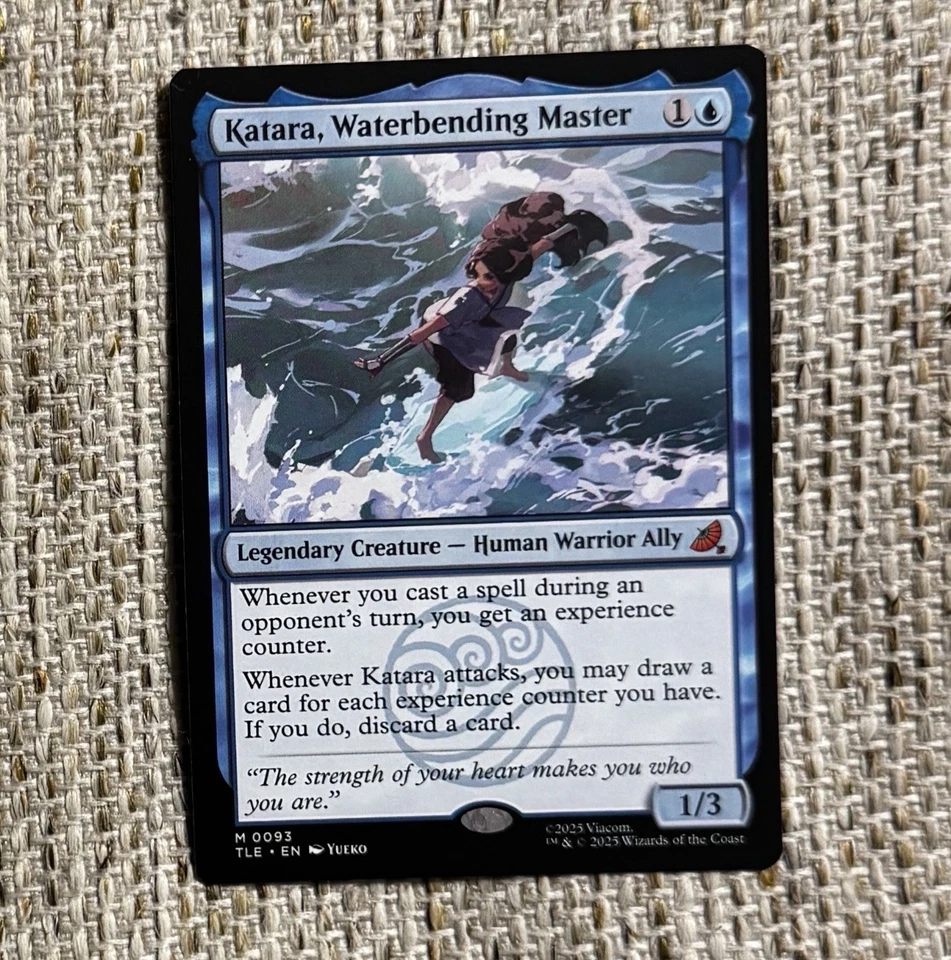 Katara Waterbending Master 0093 MTG Avatar Near Mint - Image 1 of 1