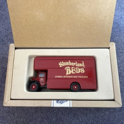 Camión rojo Corgi 97085 Bedford Pantechnicon - camas Slumberland Foto 1 de 3