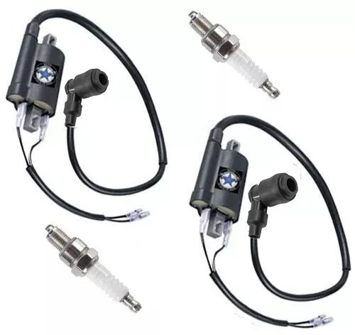 2x Bobina de encendido Kawasaki Mule 2500/ 2510/2520/ 3000/3010/3020/4000/4100 Trans Foto 1 de 4