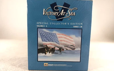 Victory At Sea Special Collector's Edition Volumes 1-6 VHS Set New Line Cinema - Image 1 of 4