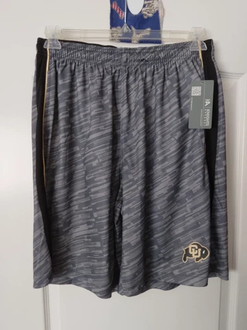University of Colorado CU Buffs Men's Shorts Size Large - New with Tags Cover