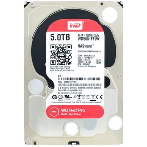 Wd Red Nasware 3.0 Wd5001ffwx 5tb Sata 6gb/s 128mb 3.5'' - Picture 1 of 5