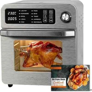 HYSapientia 15L Air Fryer Oven With Rotisserie Digital Knob 1800W 10in1 airfryer - Picture 1 of 11