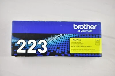 Cartucho de tóner Brother TN223Y amarillo estándar genuino Foto 1 de 4