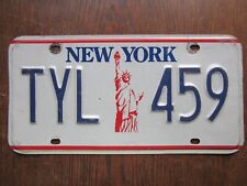 authentique plaque immatriculation auto USA number plate NEW YORK Liberty Statue