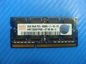 MacBook A1278 Hynix 2GB PC3-8500S 2Rx8 Memory RAM SO-DIMM HMT125S6TFR8C-G7 - Picture 1 of 2