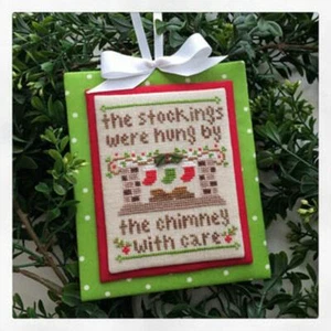 COUNTRY COTTAGE NEEDLEWORKS BY THE CHIMNEY CROSS STITCH PATTERN - Picture 1 of 1