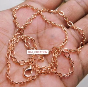 Cable Copper Chain ~ Copper chain ~ Solid copper chain ~ Copper necklace ~ Raw - Picture 1 of 2