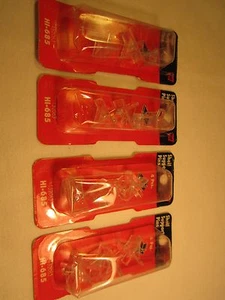 Lot of 4 (4 Pcs) 16 total BULLDOG Plastic SHELF SUPPORT PINS HI-685 [Y96A1a] - Imagen 1 de 2