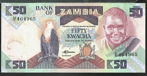 BILLETES DE ZAMBIA - ELIGE EL MENÚ DESPLEGABLE - Imagen 1 de 14