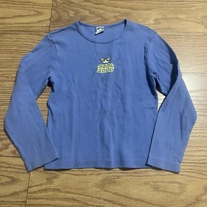 Y2K 2000s 2000 Robo Futuristic Old Navy Long Sleeved Shirt Kids Size 12 - Picture 1 of 7
