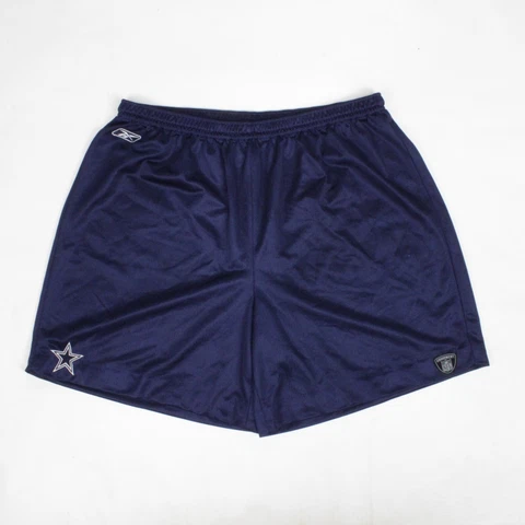 Vintage Reebok NFL Dallas Cowboys 2XL Mesh Shorts NFL Mens Navy Blue XXL Cover