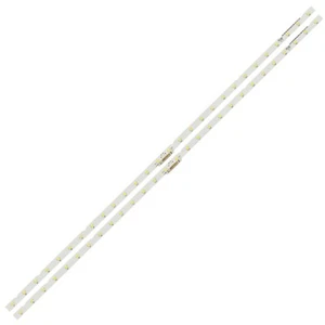 2pcs LED Strip For AOT_43_NU7100F_2X28_3030C UE43NU7100U UE43NU7120U UE43NU7170U - Picture 1 of 9