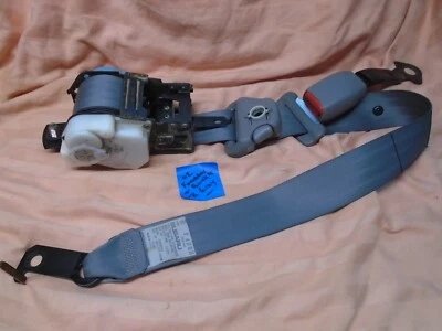 1999-2002 SUBARU FORESTER *PASSAGEIRO DIANTEIRO/CINTO DE SEGURANÇA DIREITO E FIVELA FABRICANTE DE EQUIPAMENTO ORIGINAL CINZA - Imagem 1 de 4