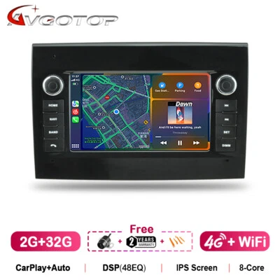 6.2"Android 14 Für Fiat Ducato Peugeot Boxer Citroen 2006-2016 CarPlay Player - Bild 1 von 4