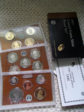 2011  US Mint 🇺🇸 PROOF Set (14 Total Coins) Cover