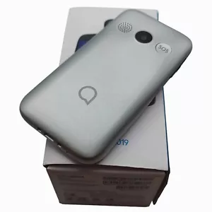 Alcatel 2019G 2G 10 MB singola SIM nero/argento metallizzato OEM sbloccato in fabbrica - Foto 1 di 13