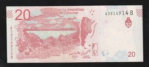 🇦🇷 Billete Argentina 20 Pesos P 361 2017 Sin Circular - Imagen 1 de 2