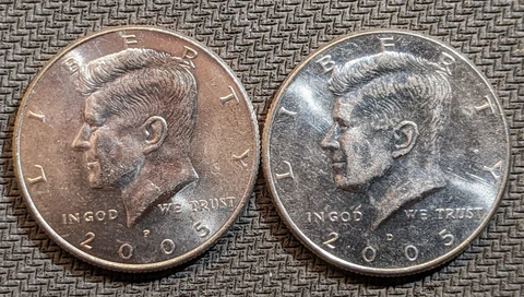 2005-P/D Kennedy Half Dollar Set (2 Coins) Cover