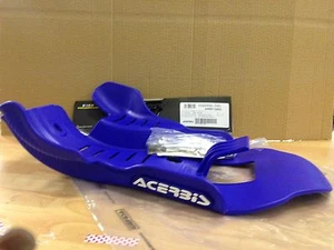 YAMAHA YZ 250 2005-2024 ACERBIS MX PLÁSTICO DESLIZAMIENTO PLACA CÁRTER PROTECTOR AZUL - Imagen 1 de 1