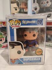 Funko Pop! Superman DC Universe Chase Metallic #07 Limited Edition Heroes Blue