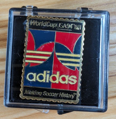 Adidas World Cup USA 1994 Offical Pin "Making Soccer History" - Image 1 of 3