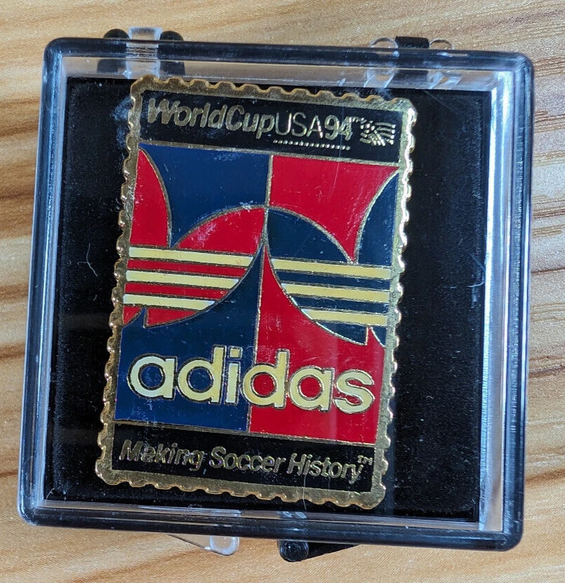 Adidas World Cup USA 1994 Offical Pin "Making Soccer History" - Image 1 of 3