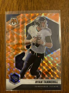 2021 Panini Mosaic Orange Reactive Prizm Ryan Tannehill - Tennessee Titans #193 - Bild 1 von 2