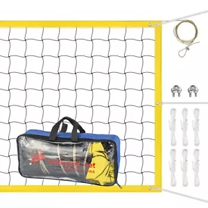 Volleyball Net Outdoorheavy Duty Beach Volleyball Net For Backyard 32 Ft X 3 Ft - Picture 1 of 7